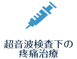 超音波検査下の疼痛治療